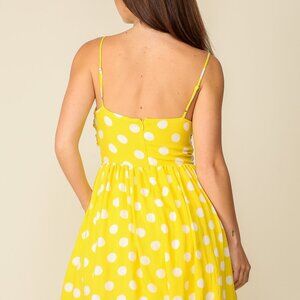 SMALL--HALE BOB L/S JERSEY DRESS WITH BEADED NECKLINE